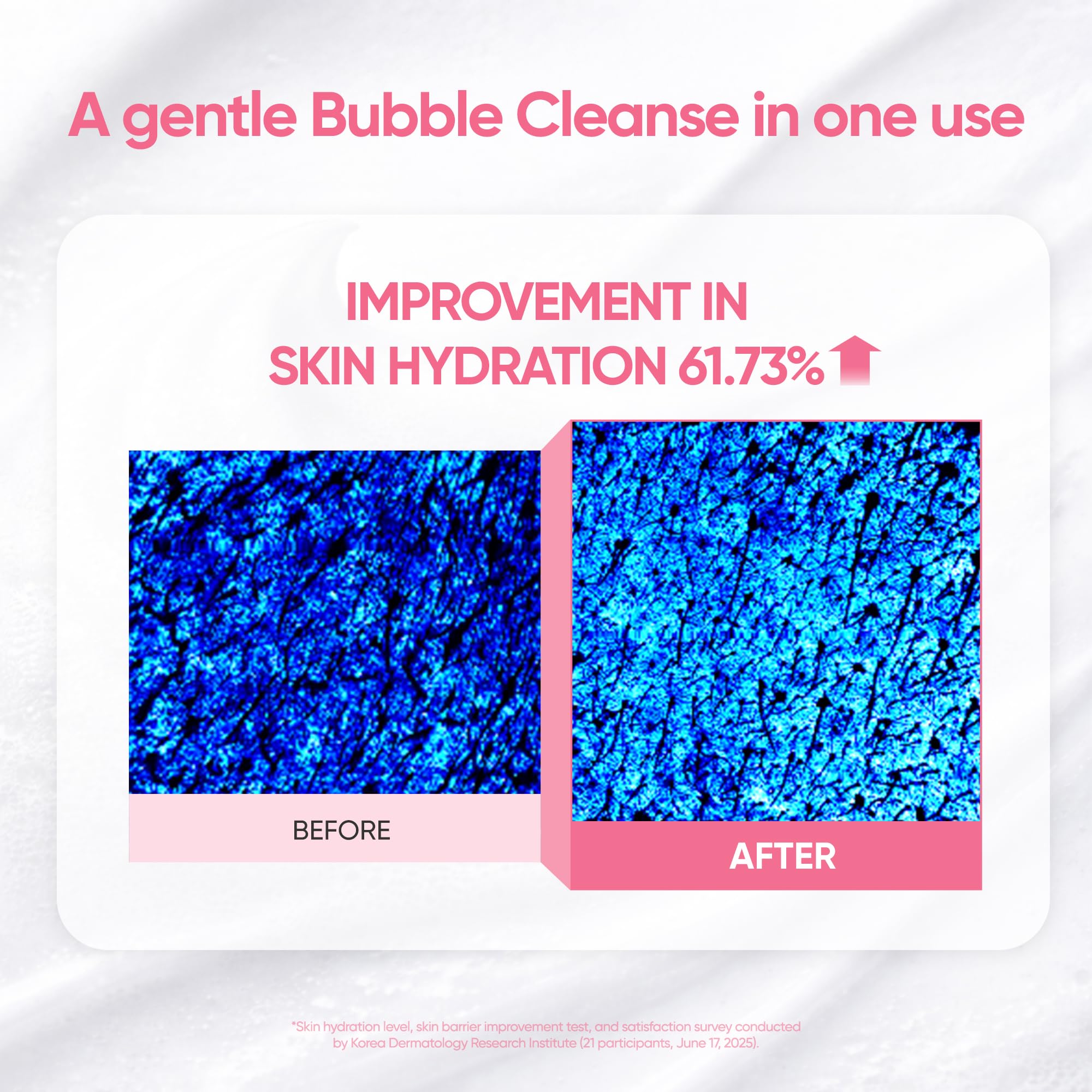 BANILA CO Clean It Zero Amino Bubble Cleanser | pH-Balanced Foaming Facial Cleanser for Sensitive Skin | Daily Moisturizing Face Wash with Hyaluronic Acid & Ceramide (300ml / 10.14 fl. oz) - Image 5