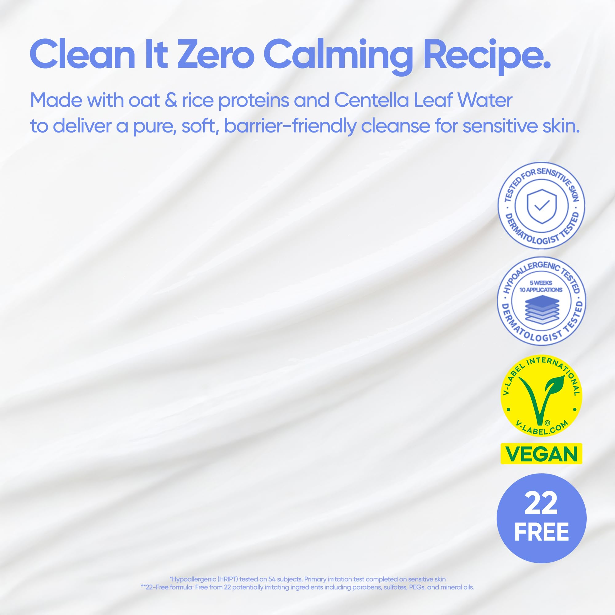 BANILA CO Clean It Zero Calming Cleansing Milk | Vegan Cleanser for Sensitive Skin | Oat & Rice Protein, Centella Asiatica Leaf Water | Soft Barrier-Care Korean Makeup Remover (200ml / 6.76 fl oz) - Image 4