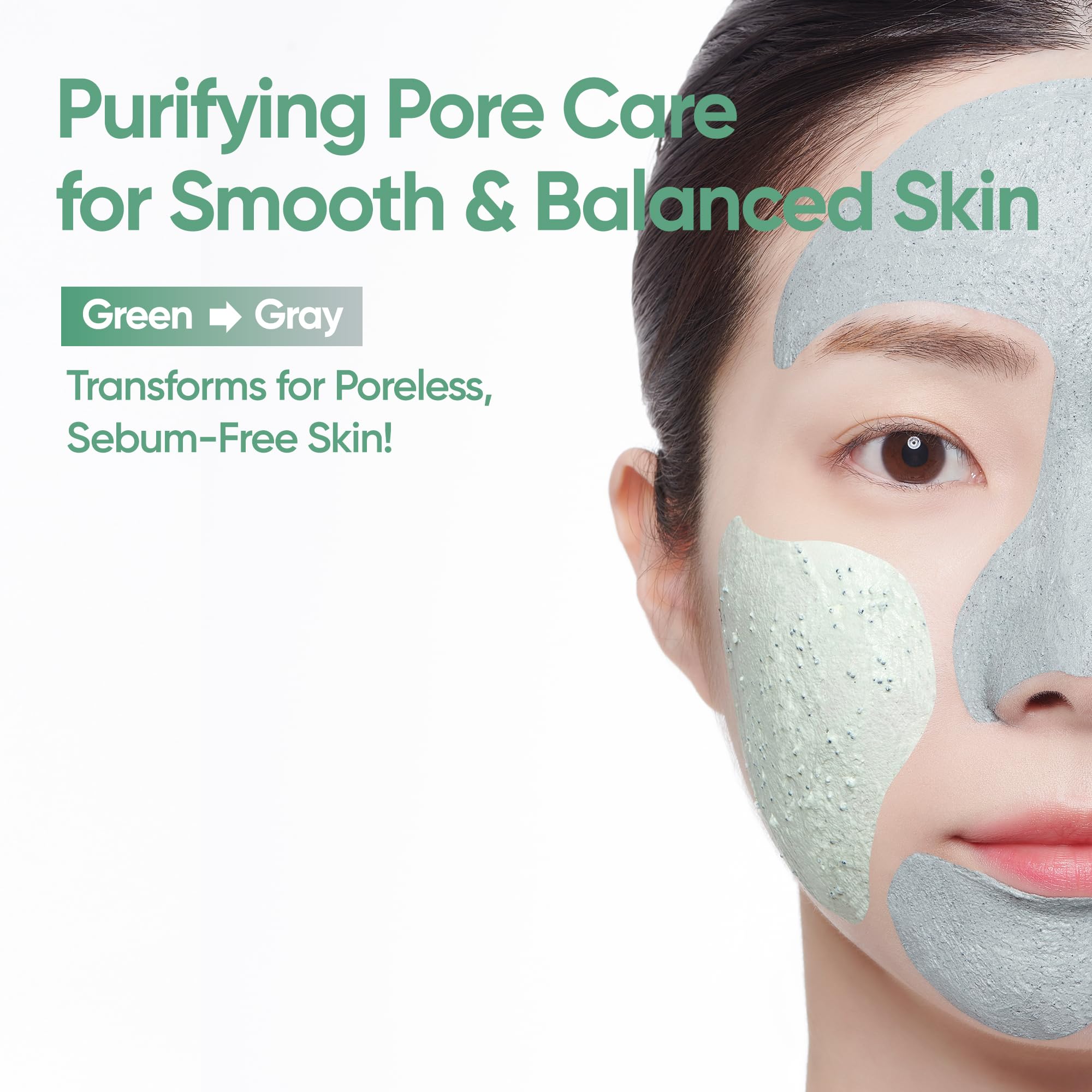 BANILA CO Clean It Zero Charcoal Capsule Pore Polish Mask | Gentle Exfoliating Facial Polish with Charcoal PHA Capsules & Green Clay | Korean Skincare for Oily & Sensitive Skin (100g / 3.53 oz) - Image 3