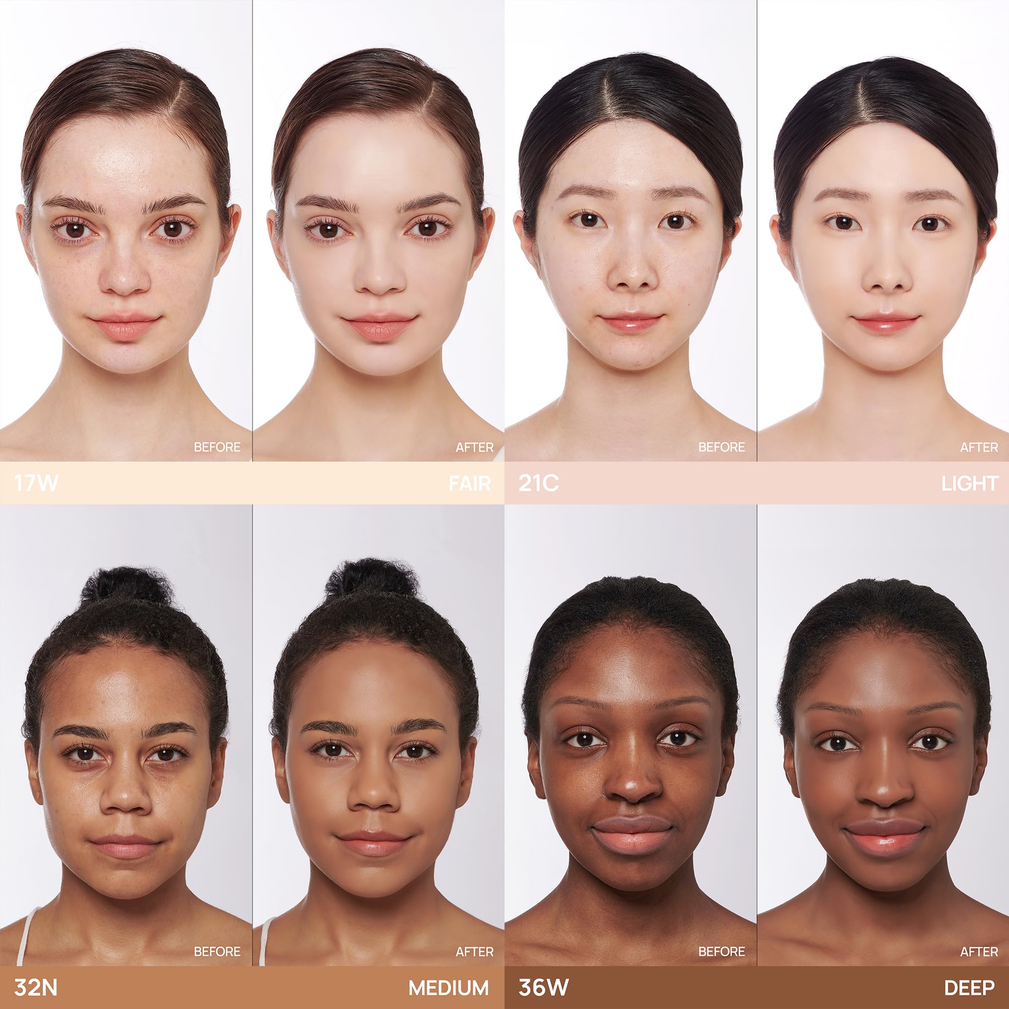 BANILA CO Covericious Ultimate Cover Cushion | Pore Blurring & Seamless Finish | Up to 100HR Long-Wear Matte Foundation | 20 Inclusive Shades | Korean Cushion Foundation (14g / 0.49 oz), 17W FAIR - Image 5