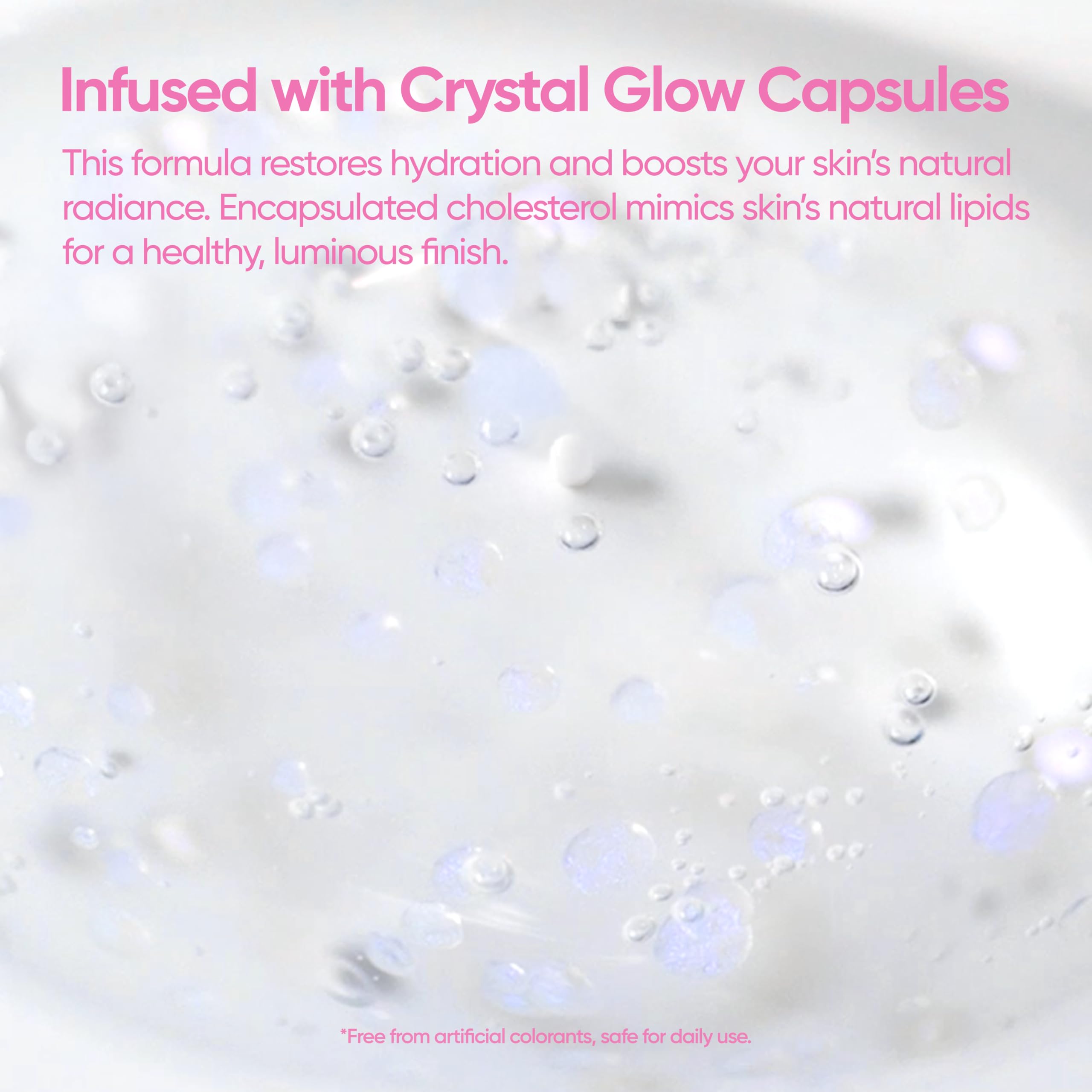 BANILA CO Dear Hydration Crystal Glow Essence | Dermatologist Tested | Crystal Capsule Serum with Pink Cactus & Hyaluronic Acid for Hydrating and Radiant Skin (50ml / 1.69 fl oz) - Image 5