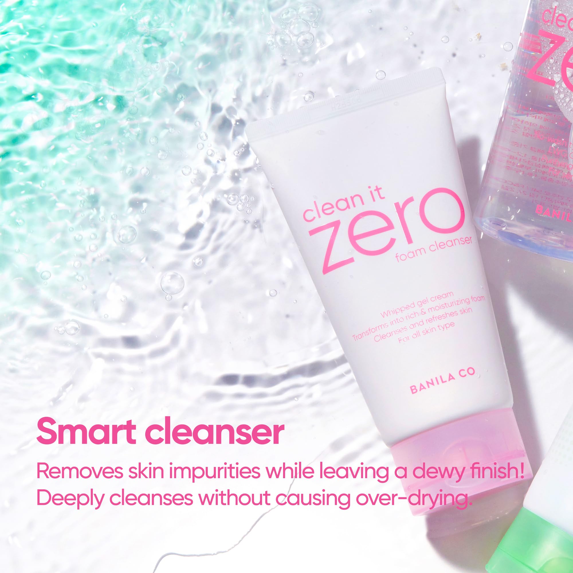 BANILA CO NEW Clean It Zero Foam Cleanser | All Skin Types | Creamy Foam Cleansing with Natural Herbs (150ml / 5.07 fl.oz) - Image 5